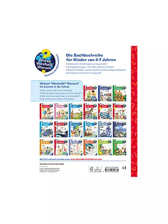 RAVENSBURGER | Livre - Wieso Weshalb Warum - Je vais à l'école, Doris Rübel | 